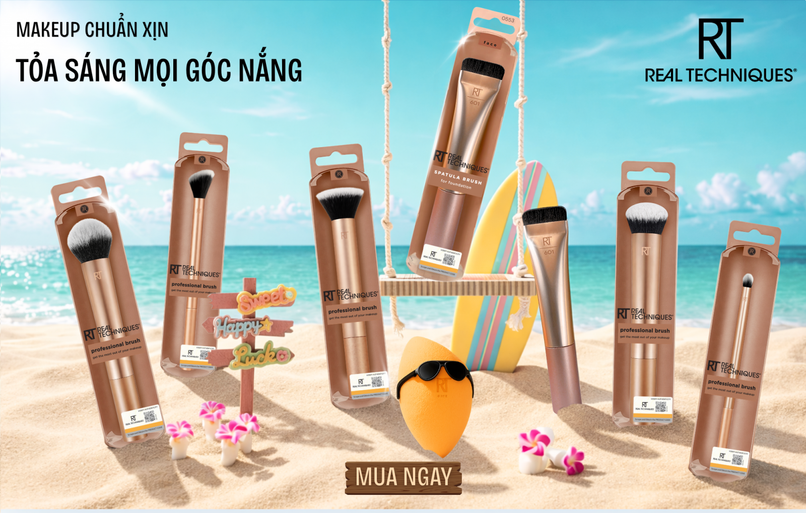 BỘ SƯU TẬP MỚI RT REAL TECHNIQUES LIỆU CÓ ĐÁNG ĐỂ TRẢI NGHIỆM?